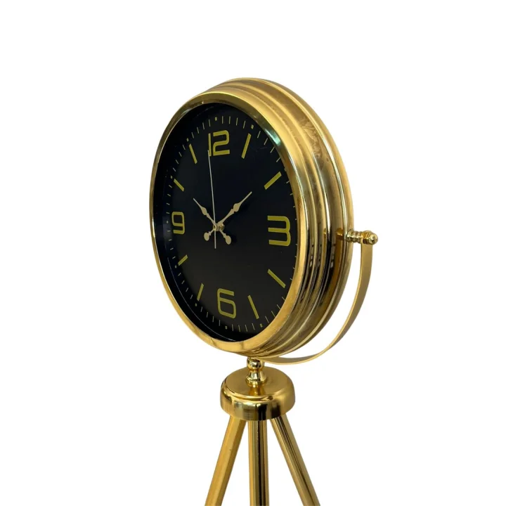 Mey İthalat® Elegance Tripod Gold Ayaklı Saat