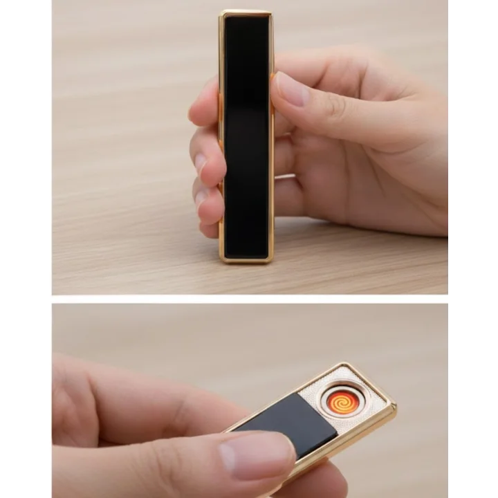 Mey İthalat® Elektronik Çakmak – Lüks Tasarım, Rüzgarda Sönmez