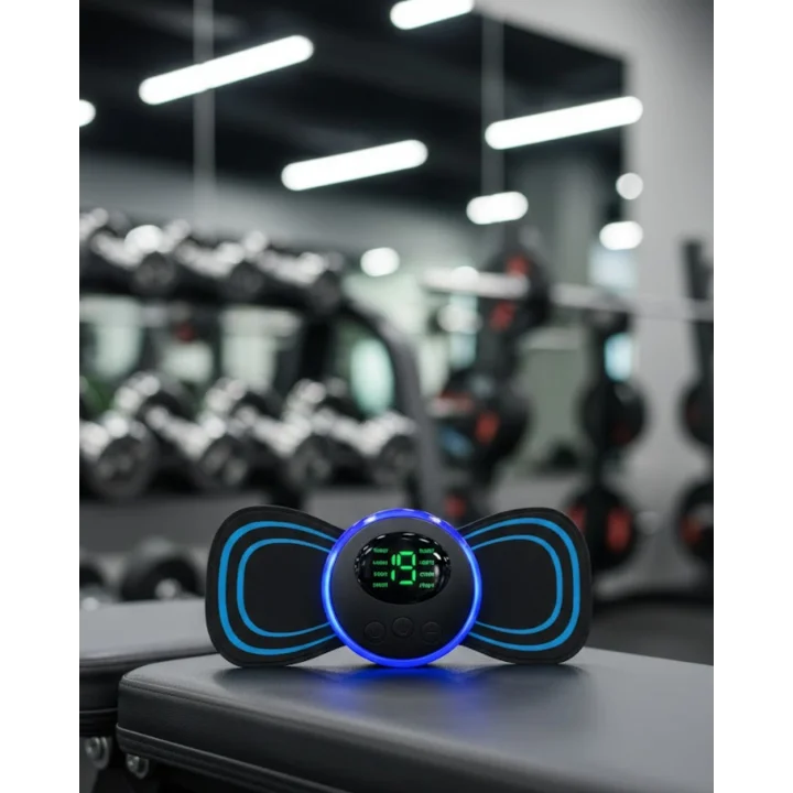 Mey İthalat® Elektronik Kas Uyarıcı EMS Masaj Pedi Evde Spor Destekleyici