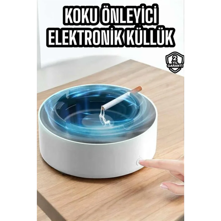 Mey İthalat® Elektronik Küllük Duman Giderici Hava Temizleyici