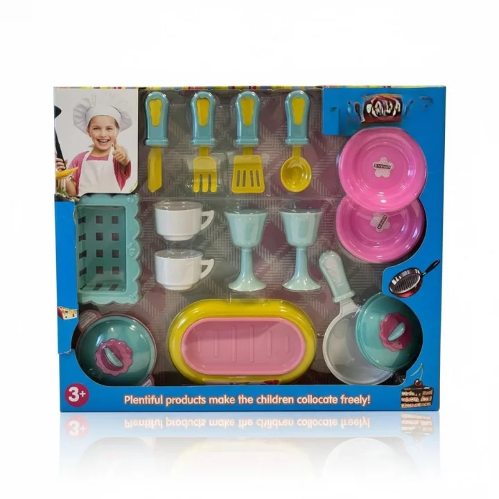 Mey İthalat® ENG-229 RENKLİ MUTFAK SET