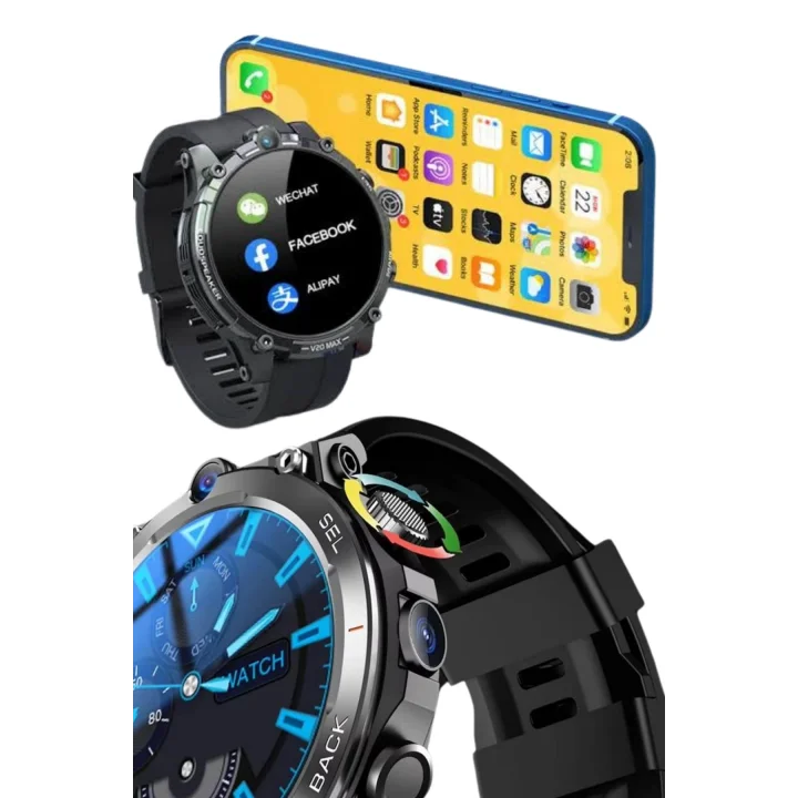 Mey İthalat® ENTEGRE GPS VE GENİŞ SPOR MODU SEÇENEKLERİYLE AKILLI SAAT