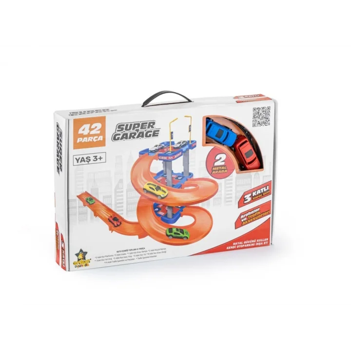 Mey İthalat® ER-201 SÜPER GARAGE OTOPARK SET