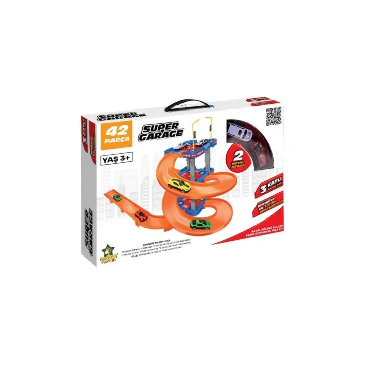 Mey İthalat® ER-201 SÜPER GARAGE OTOPARK SET