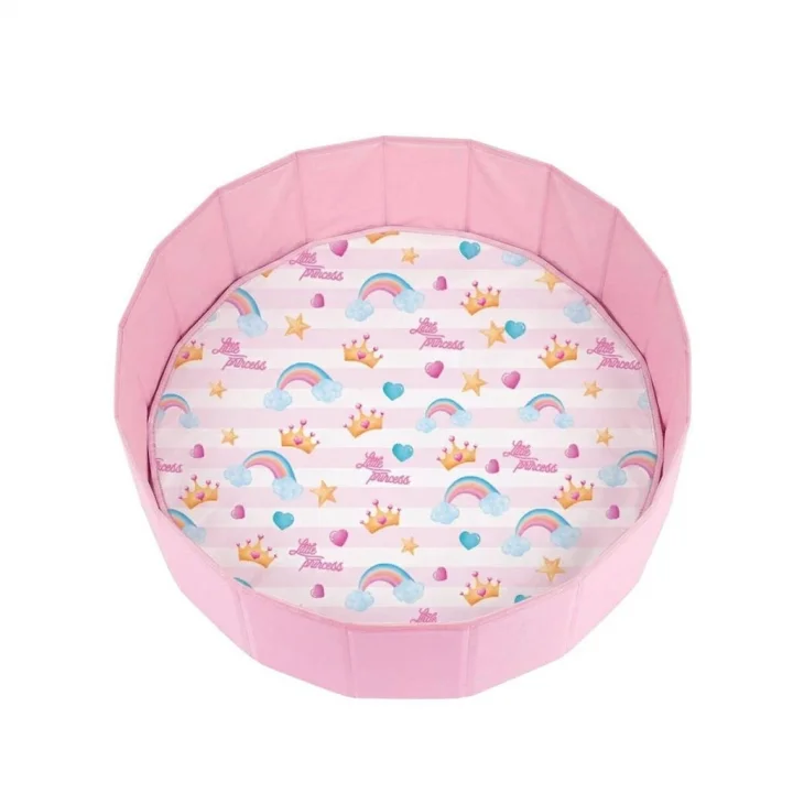 Mey İthalat® ER-703 YUMUŞAK MİNDERLİ TOP HAVUZU-PEMBE