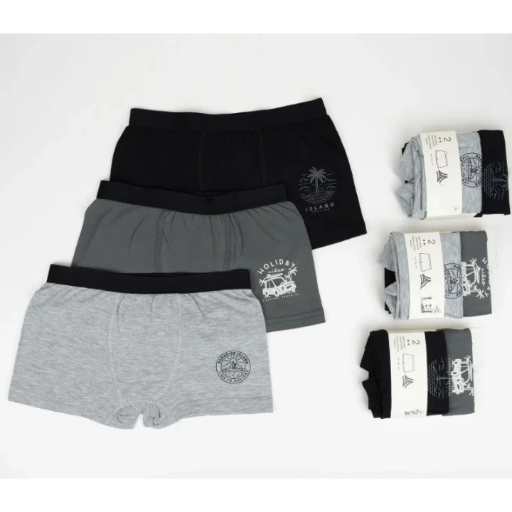 Mey İthalat® Erkek 2li Boxer Set K128997 (tek adet fiyatıdır)