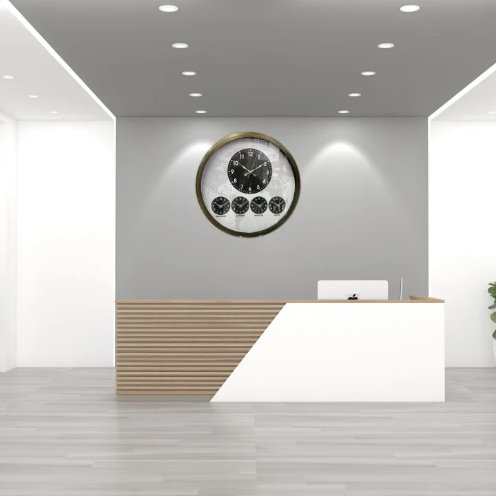 Mey İthalat® Eskitme 52 Cm Dünya Saati