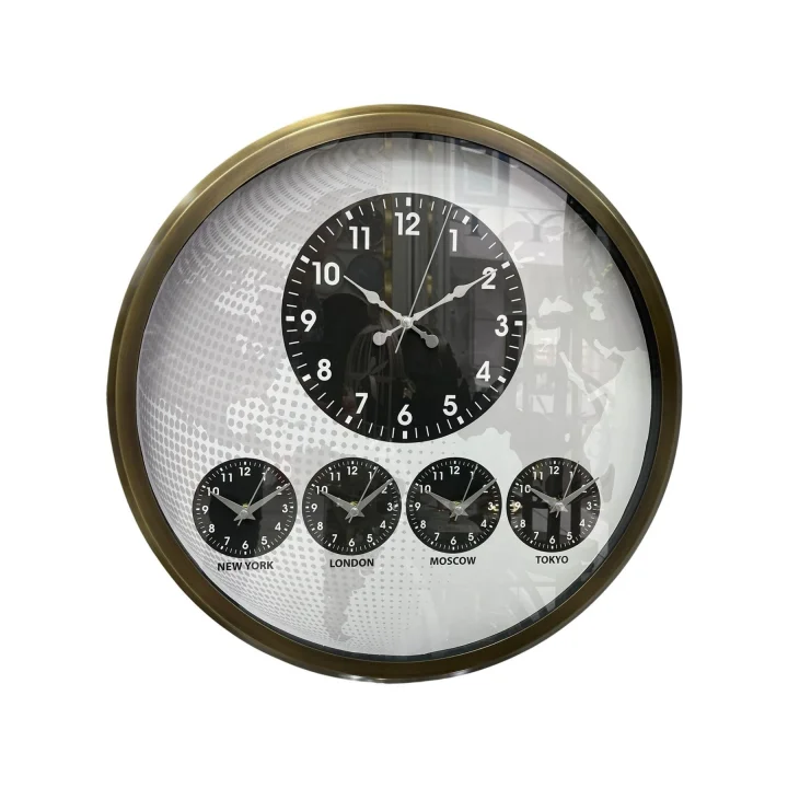 Mey İthalat® Eskitme 52 Cm Dünya Saati