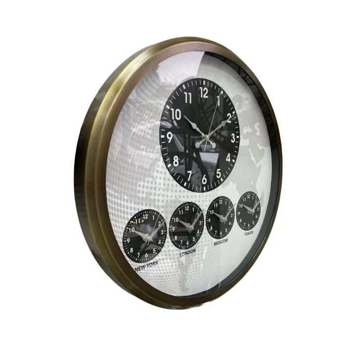Mey İthalat® Eskitme 52 Cm Dünya Saati
