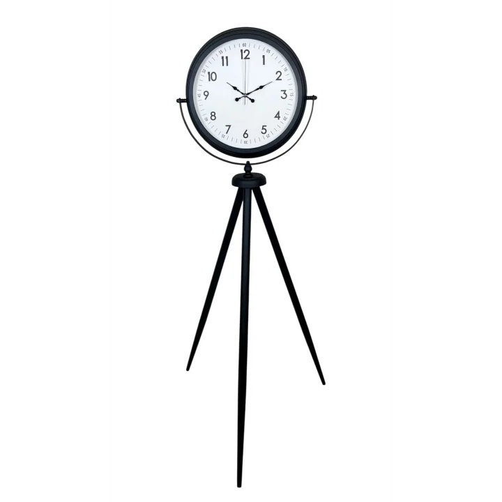 Mey İthalat® Eskitme Tripod Ayaklı Dekoratif Saat
