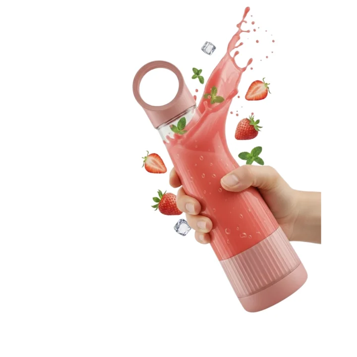 Mey İthalat® Ev Ofis ve Seyahat İçin Taşınabilir Smoothie Blender