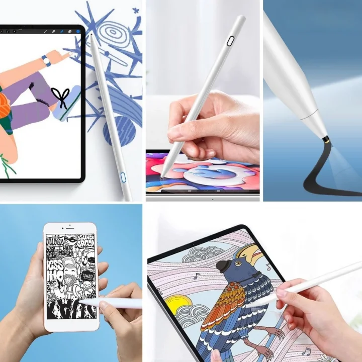 Mey İthalat®  Evrensel Tablet ve Dokunmatik Telefonlarla Uyumlu Hassas Çizim ve Tasarım Kalemi