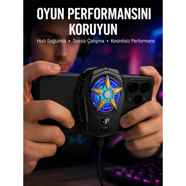 Mey İthalat® F6 TELEFON SOGUTUCU YENİ NESİL