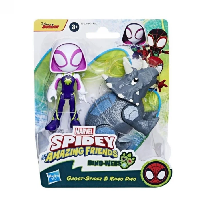 Mey İthalat® F9478 Spidey ve İnanılmaz Arkadaşları - Dino Webs Figür