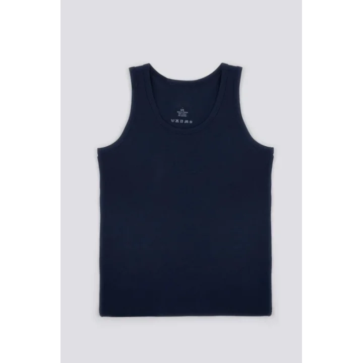 Mey İthalat® Fanila US1380 Navy-White