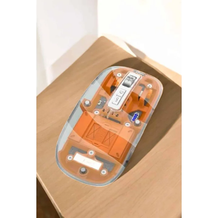 Mey İthalat® Fare Mouse Çift Modlu Kablosuz Bağlantılı 2.4GHz Destekli