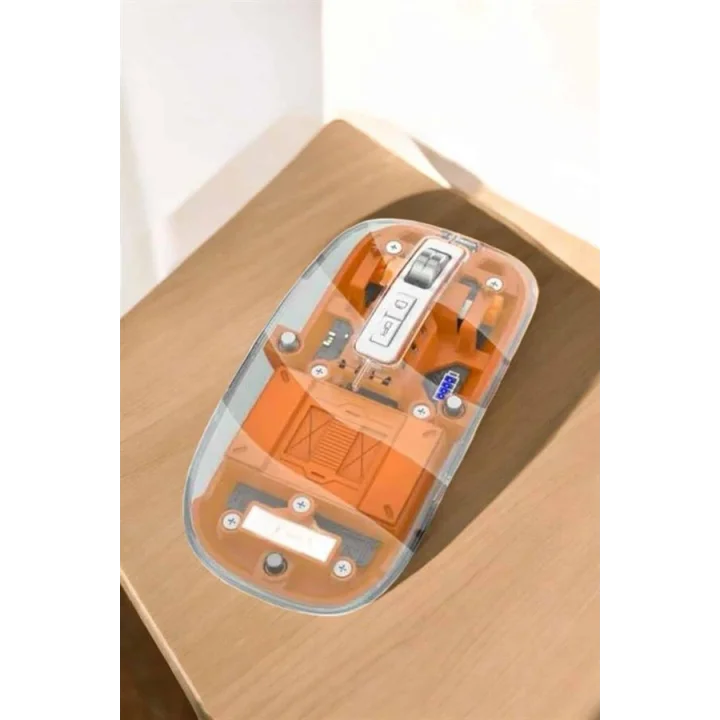 Mey İthalat® Fare Mouse Çift Modlu Kablosuz Bağlantılı 2.4GHz Destekli Yeni Nesil
