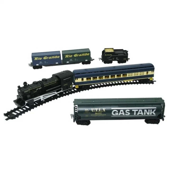 Mey İthalat® FF-1601C Işıklı ve Sesli 33 Parça Clic Tren - Vardem Oyuncak