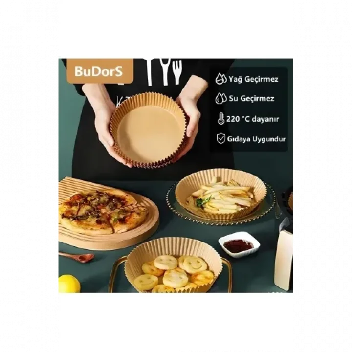 Mey İthalat® Fritöz Pişirme Kağıdı 50 Adet