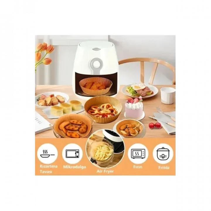 Mey İthalat® Fritöz Pişirme Kağıdı 50 Adet