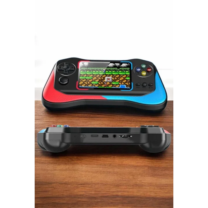 Mey İthalat® Gamepad Joystick Nostalji 500 Oyunlu 2 Li Atari Gamebox Oyun Konsolu Sup Atari