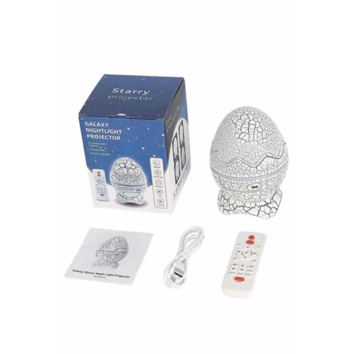 Mey İthalat® Gece Lambası Yumurta Işık Speaker Yeni Nesil Dinozor Yumurtası Görünümlü