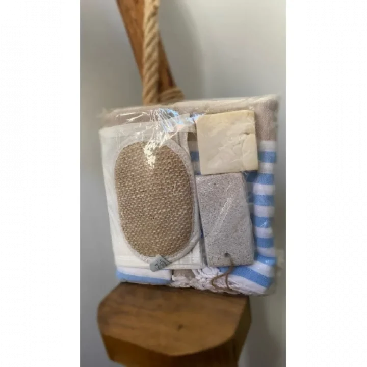 Mey İthalat® Gelin Damat Hamam Banyo 5Li Set