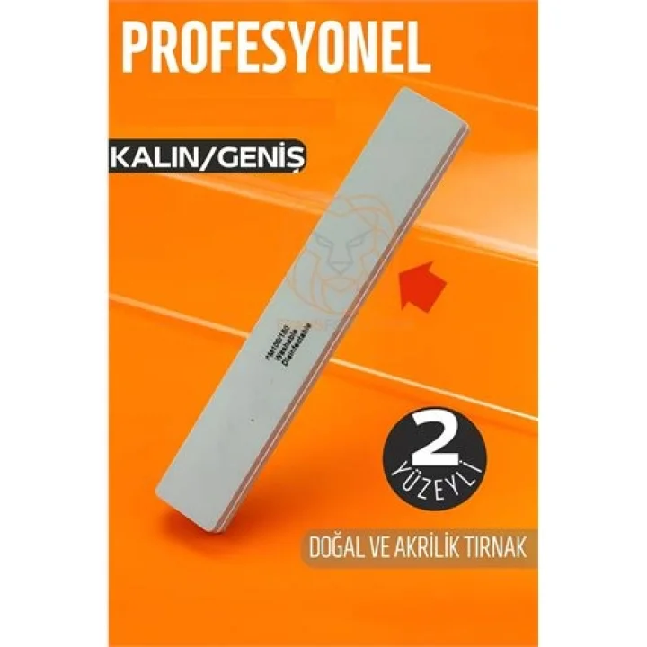 Mey İthalat® Geniş Kalın Tırnak Törpüsü 100/180 Grid Profesyonel 721173