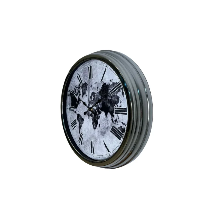 Mey İthalat® Global  40 Cm Metal Duvar Saati