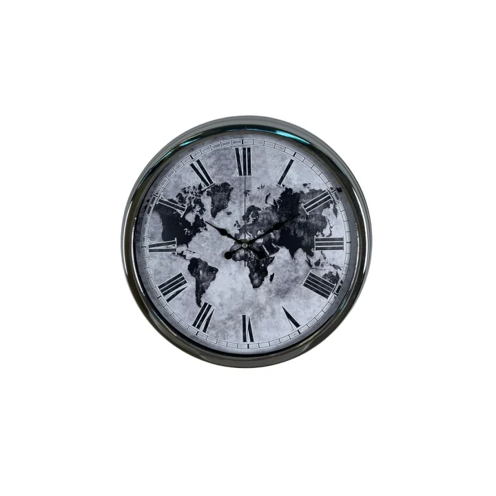 Mey İthalat® Global  40 Cm Metal Duvar Saati