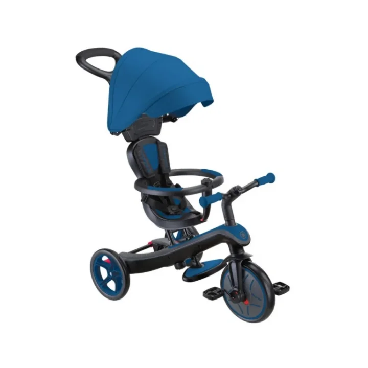 Mey İthalat® Globber Explorer 4in1 Trike Bisiklet Kraliyet Mavisi