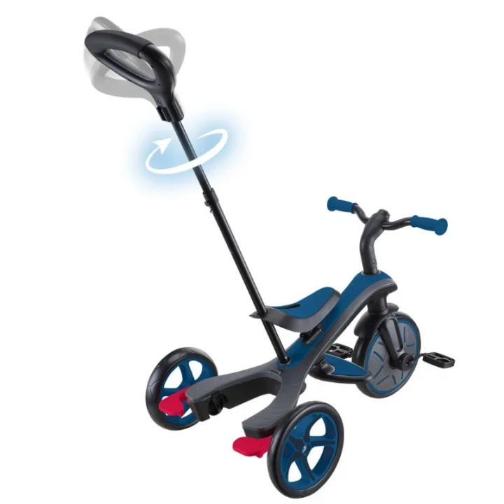 Mey İthalat® Globber Explorer 4in1 Trike Bisiklet Kraliyet Mavisi