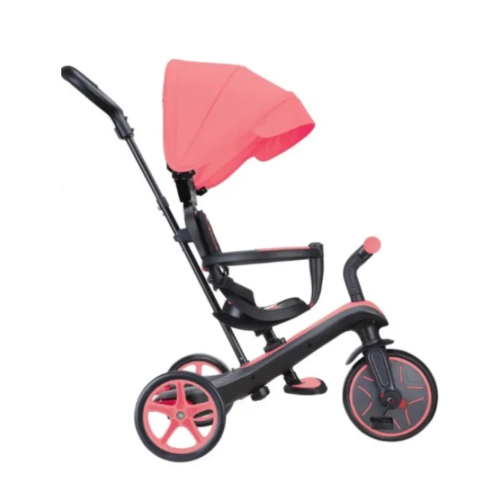 Mey İthalat® Globber Explorer 4in1 Trike Bisiklet Pembe