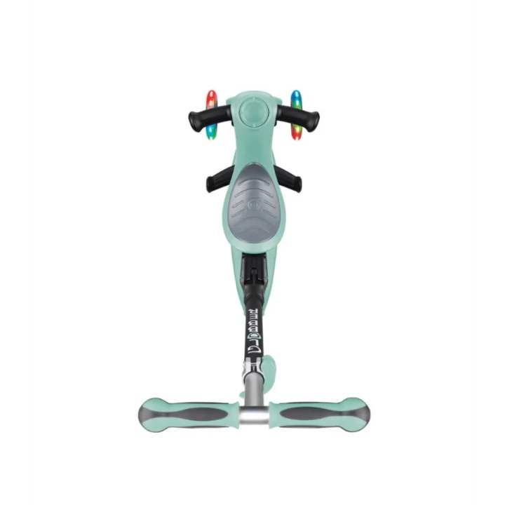 Mey İthalat® Globber Go Up Deluxe Scooter (Işıklı) Mint Yeşili
