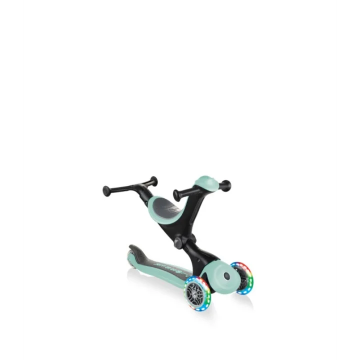 Mey İthalat® Globber Go Up Deluxe Scooter (Işıklı) Mint Yeşili