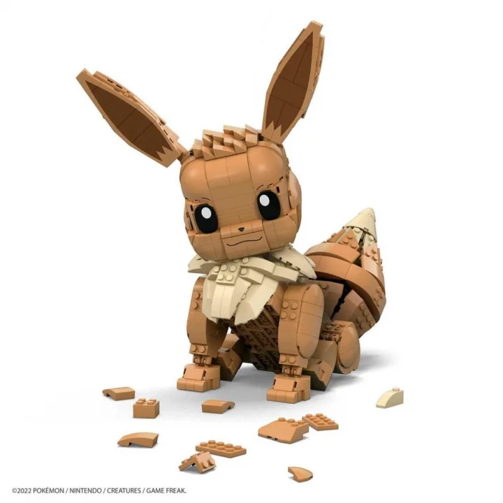 Mey İthalat® GMD34 MEGA™ Pokémon™ Jumbo Eevee 824 parça +10 yaş