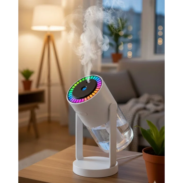 Mey İthalat® Gökyüzü Projektörlü Buhar Makinesi Ev Ofis ve Araç Uyumlu