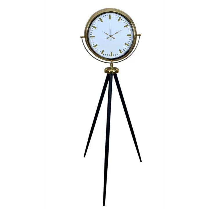 Mey İthalat® Gold Balance Tripod Ayaklı Saat