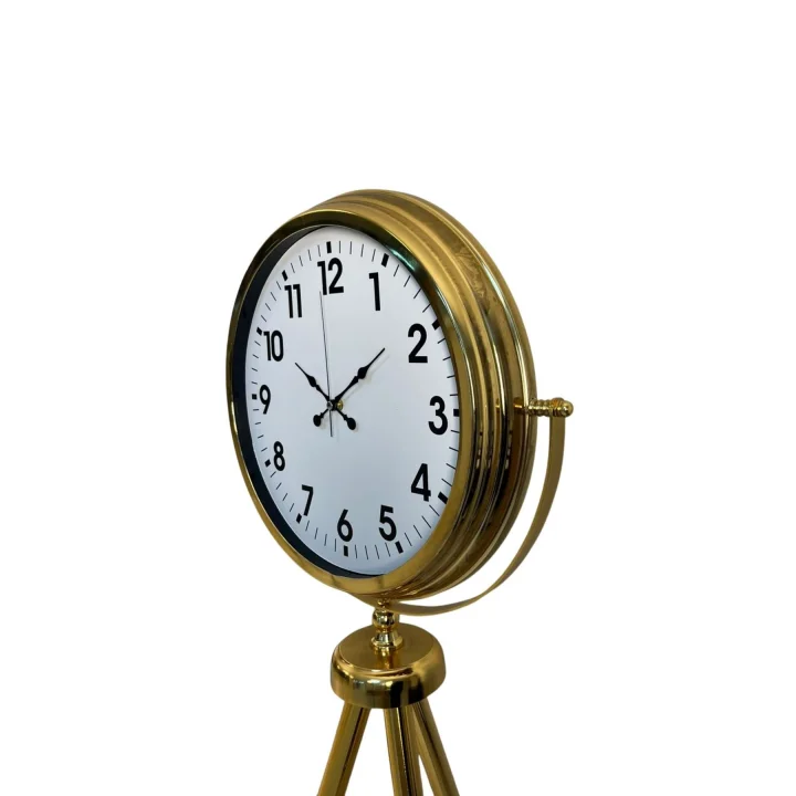 Mey İthalat® Gold Tripod Ayaklı Lüks Saat