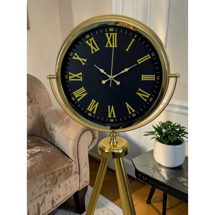 Mey İthalat® Golden Era Tripod Ayaklı Saat