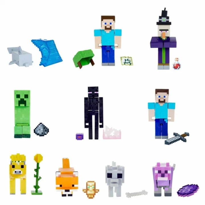Mey İthalat® GTP08 Minecraft Aksesuarlı Figürler