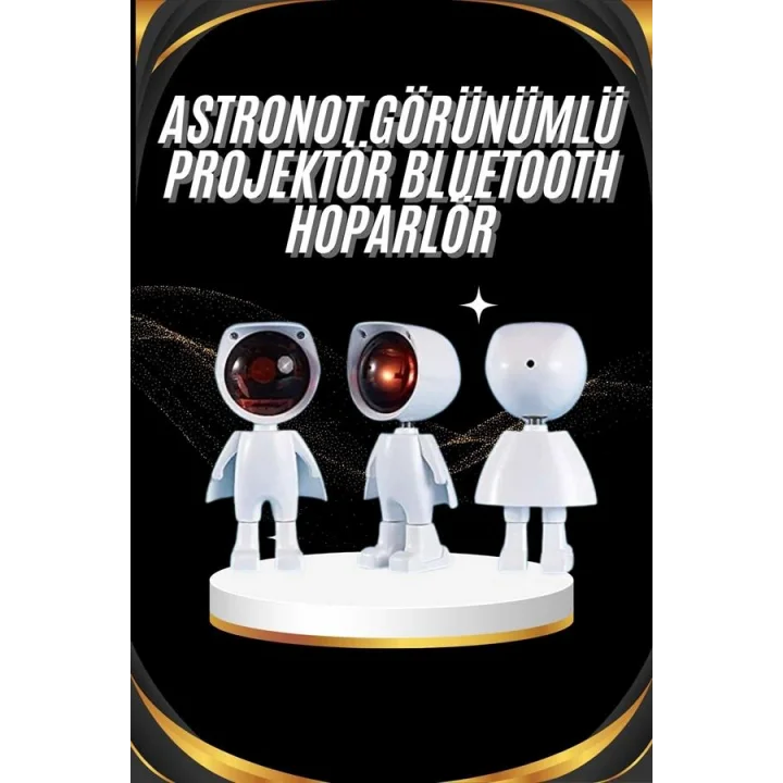 Mey İthalat® Gün Batımı Projektör Lamba Astronot Görünümlü Dekoratif Masa Lambası