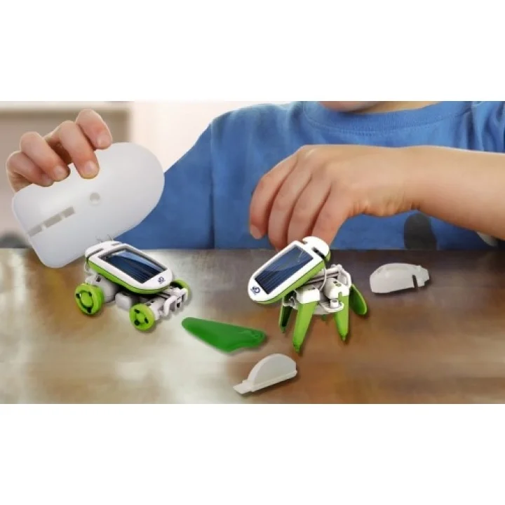 Mey İthalat® Güneş Enerjili Robot Oluşturma Seti (6 in 1)