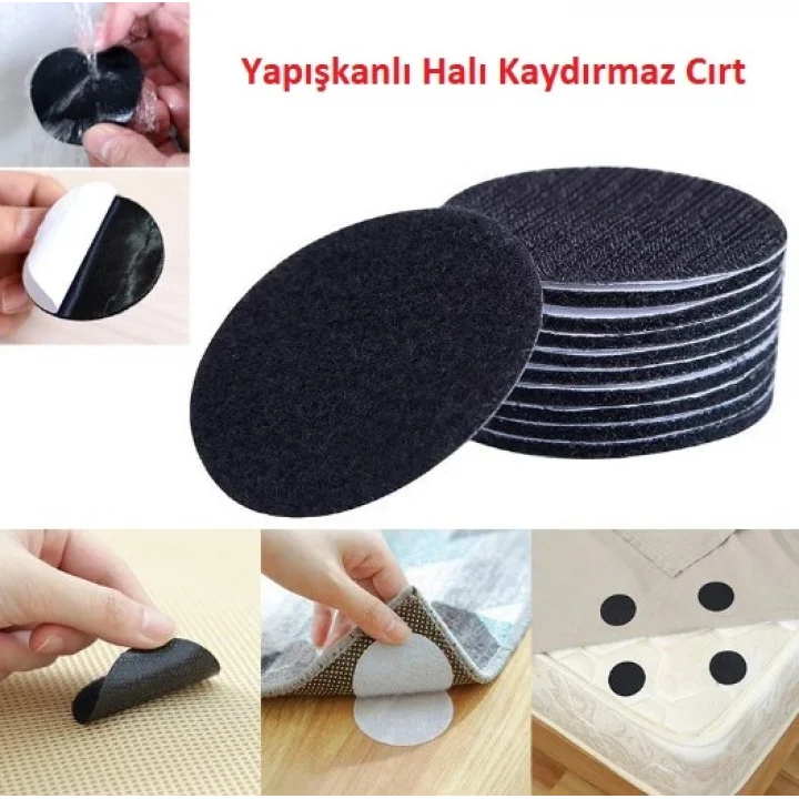 Mey İthalat® Halı, Kilim Paspas Kaydırmaz Cırt 10 Set