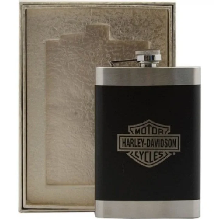 Mey İthalat® Harley Davidson Matara 7 Oz (207 Ml) Içki Viski Konyak Matarası