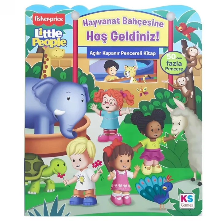 Mey İthalat®  Hayvanat Bahçesinde Flap Book