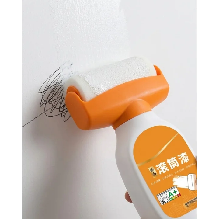 Mey İthalat® Hazneli Duvar Yama Fırçası Hızlı Kuruyan Rötuş Boya Silindiri