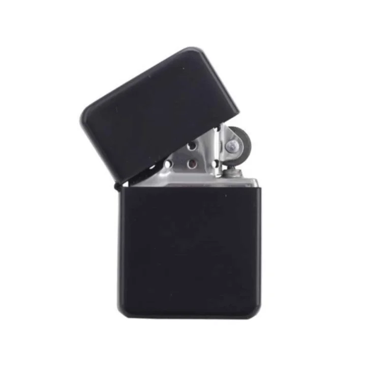 Mey İthalat® Hediyelik Zarif  Siyah Benzinli Çakmak