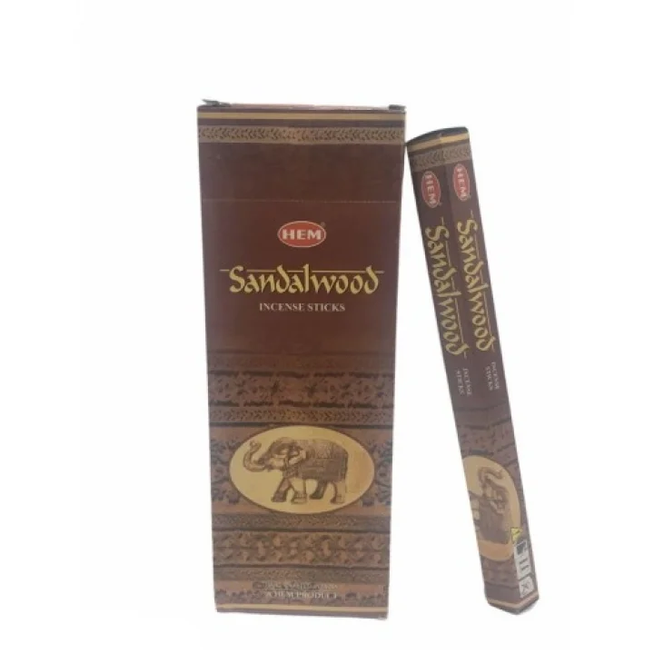 Mey İthalat® Hem Sandalwood Aromalı Çubuk Tütsü