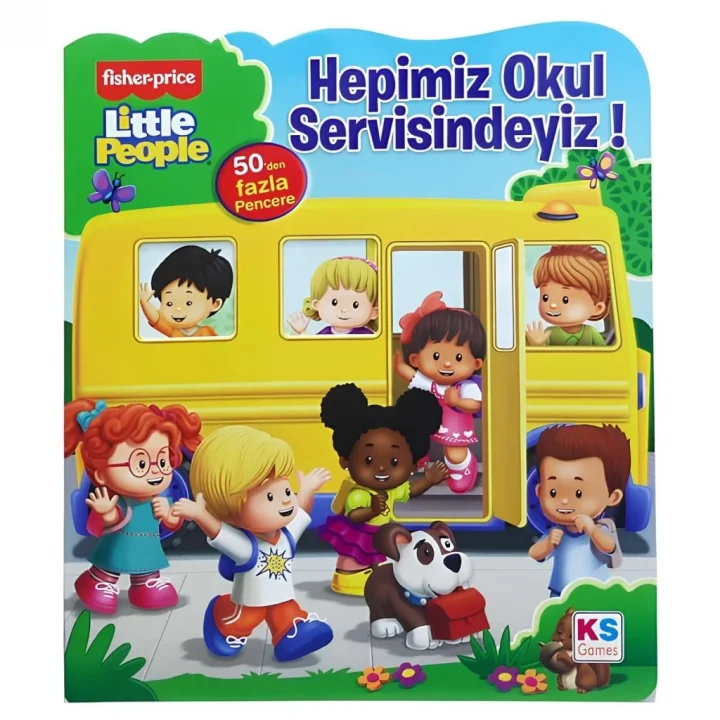 Mey İthalat®  Hepimiz Okul Servisindeyiz Flap Book